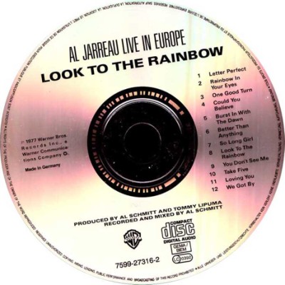 Al Jarreau - Look To The Rainbow Cd